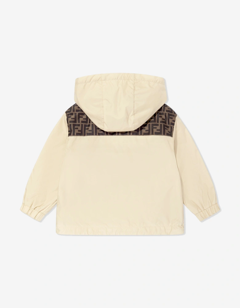Kids K-Way Jacket in Beige