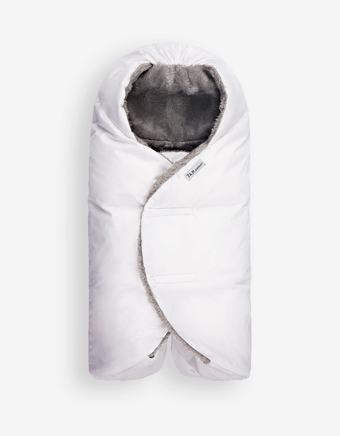 7AM Enfant Baby Nido Duvet Wrap in White, 5 of 4