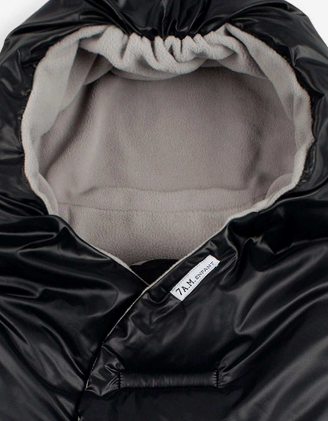 7AM Enfant Baby Nido Duvet Wrap in Black