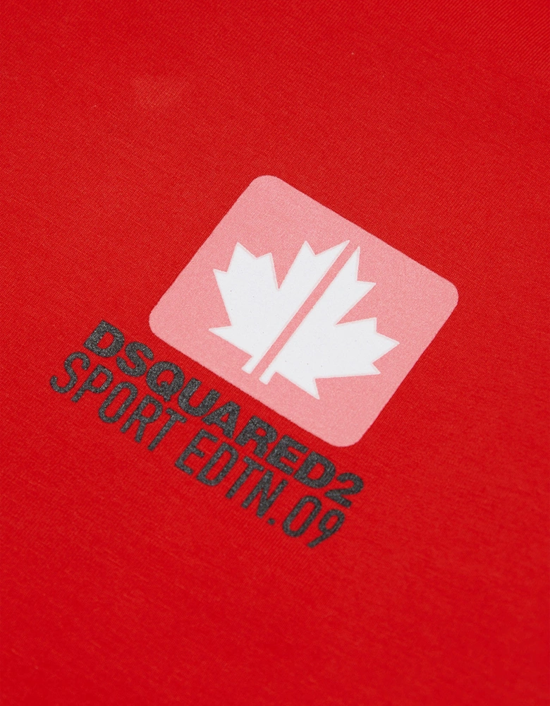 Kids Logo T-Shirt in Red