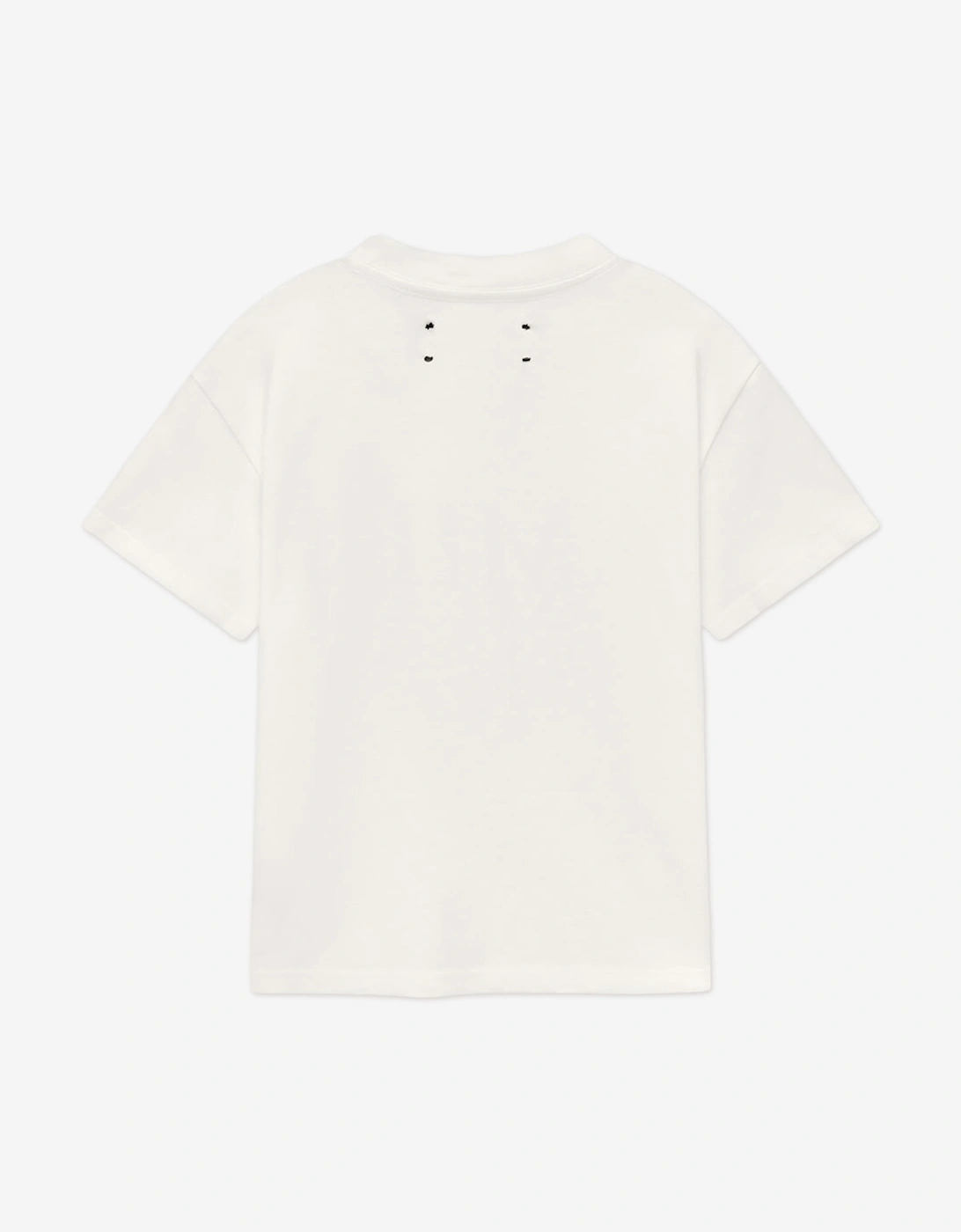 Kids Staggered T-Shirt in Ivory