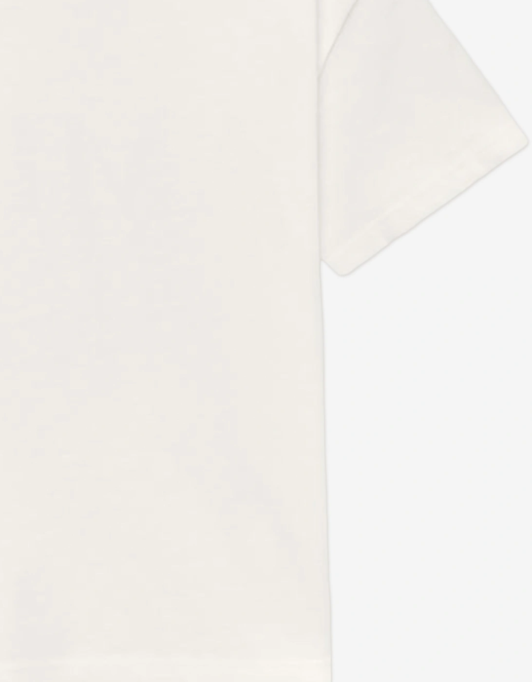 Kids Staggered T-Shirt in Ivory