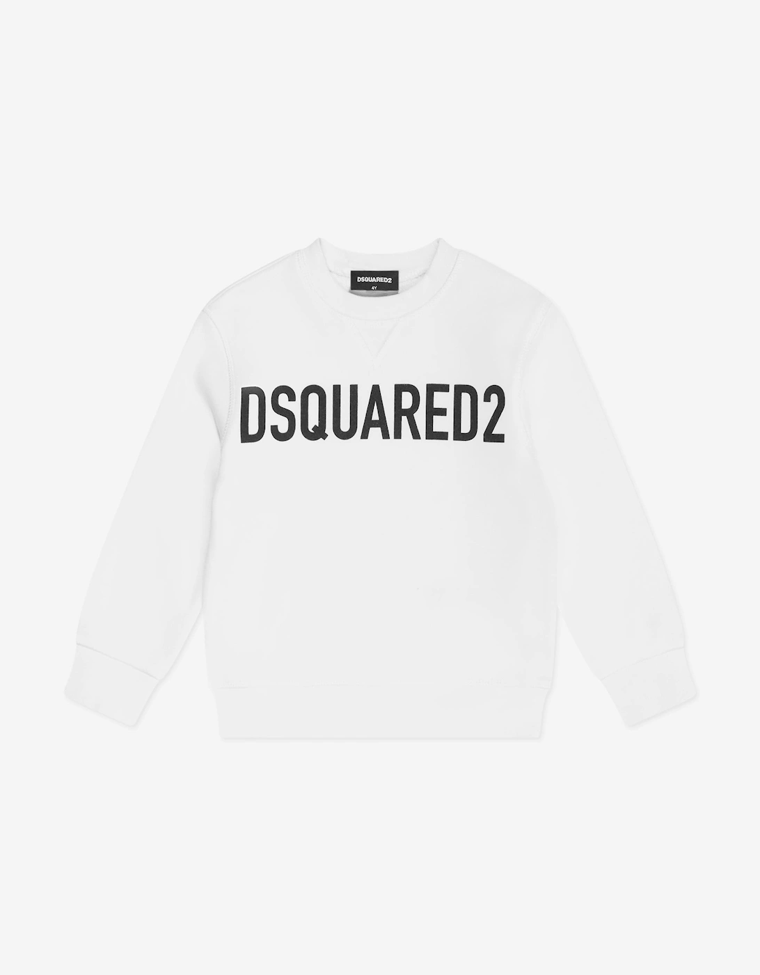 Kids Logo Sweatshirt in White, 5 of 4