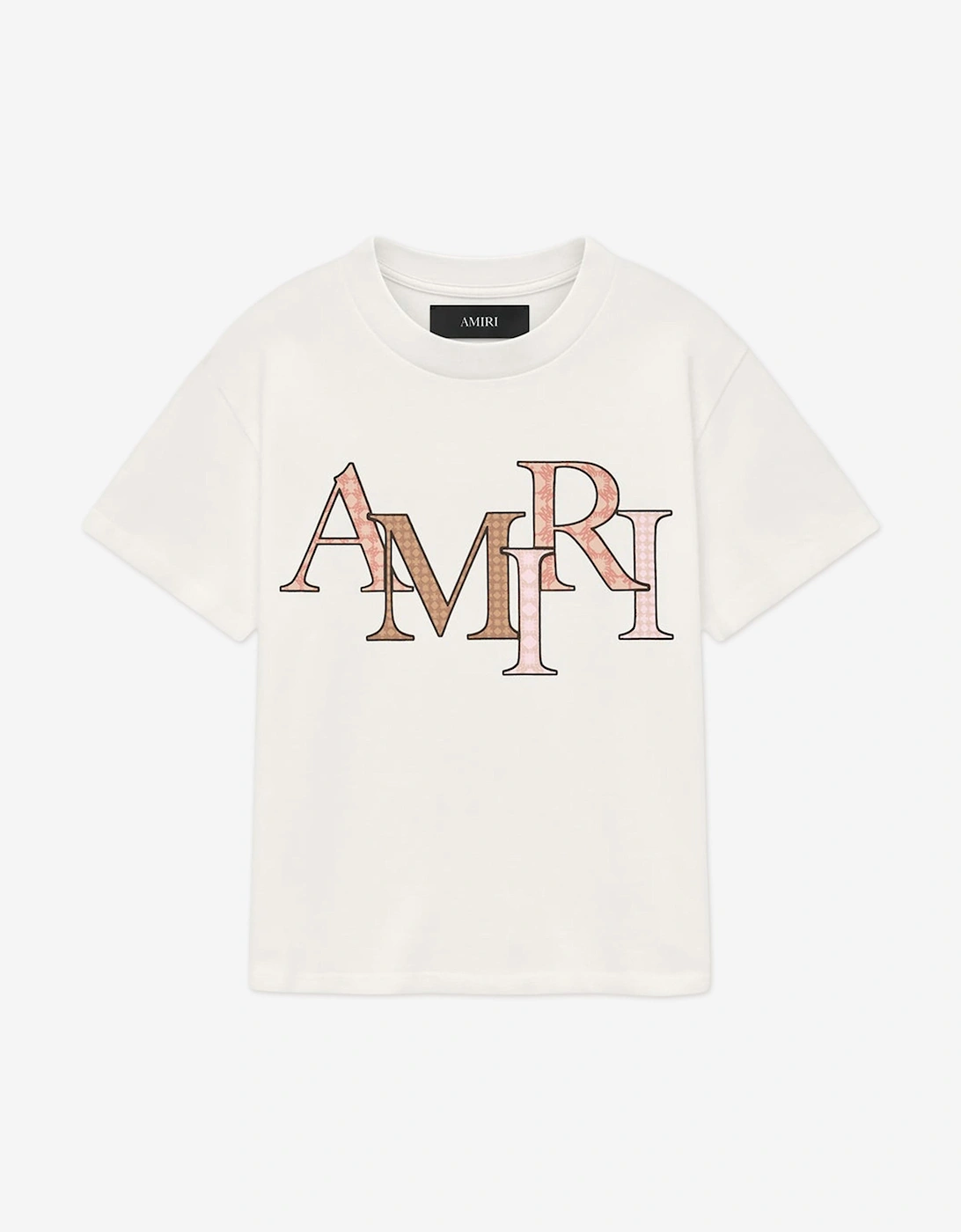 Kids Staggered T-Shirt in Ivory, 5 of 4