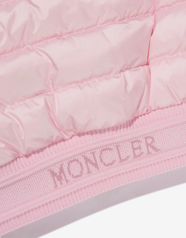 Enfant Baby Girls Down Padded Ter Jacket in Pink
