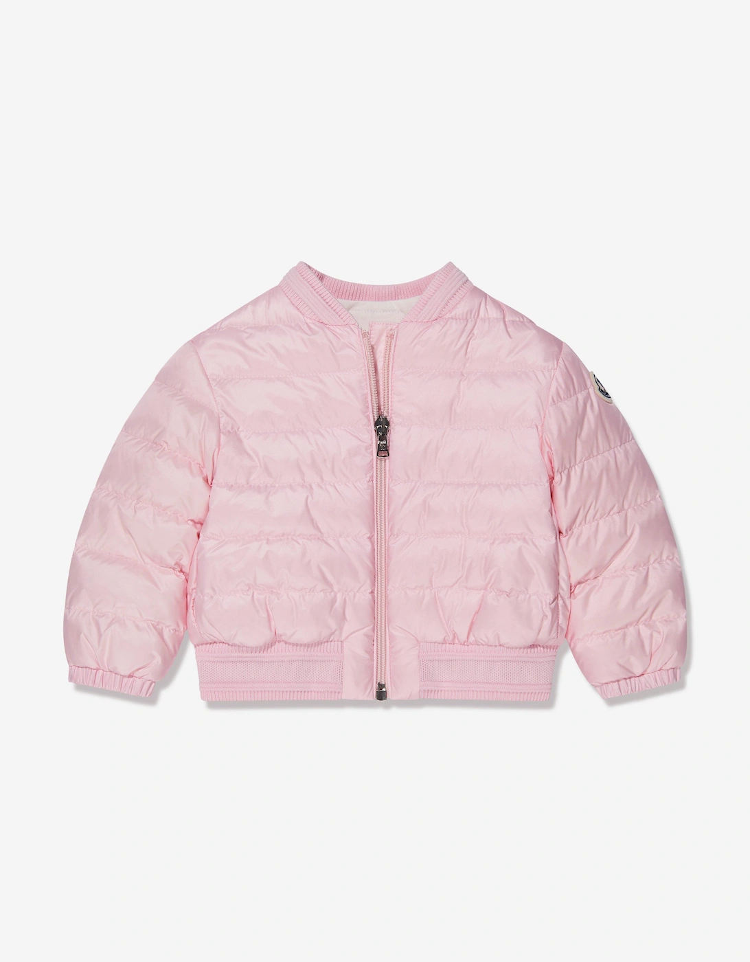 Enfant Baby Girls Down Padded Ter Jacket in Pink, 5 of 4