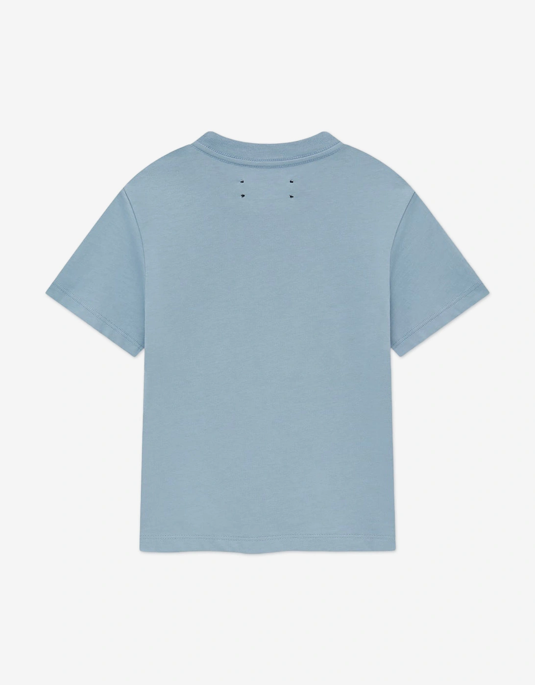 Kids Staggered T-Shirt in Blue