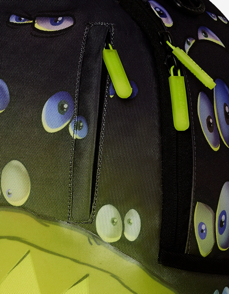 Kids Eyes On You Glow In The Dark Effect DLXR Backpack in Multicolour (45.72cm)