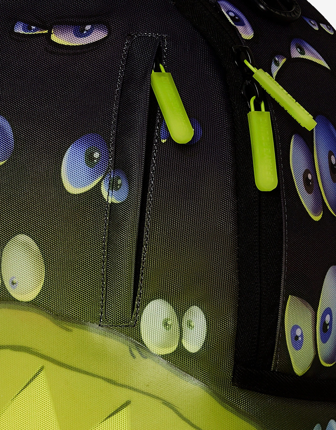 Kids Eyes On You Glow In The Dark Effect DLXR Backpack in Multicolour (45.72cm)