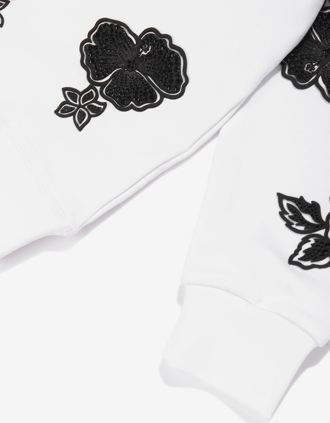 Kids Slouch Fit Hoodie in White