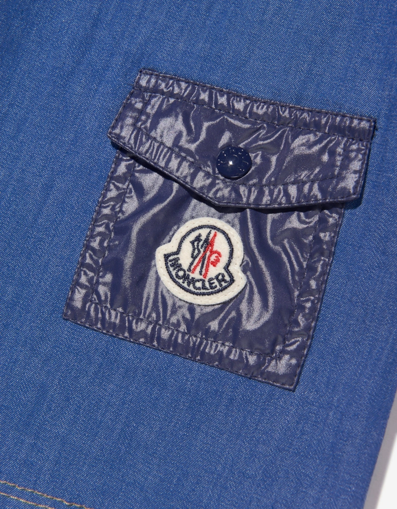 Enfant Baby Girls Dress in Blue