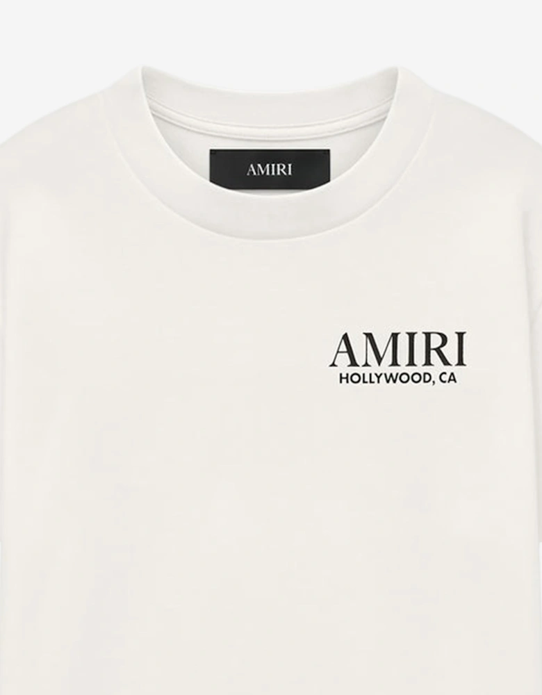 Kids Stacked T-Shirt in Ivory