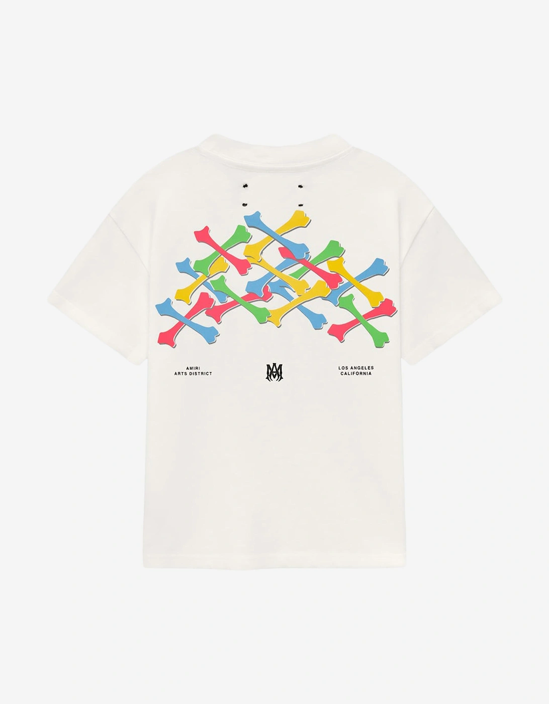 Kids Stacked T-Shirt in Ivory
