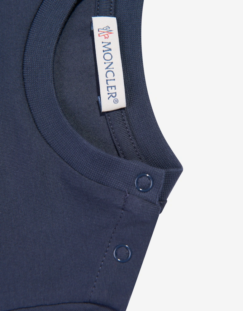 Enfant Baby Girls Logo T-Shirt in Navy