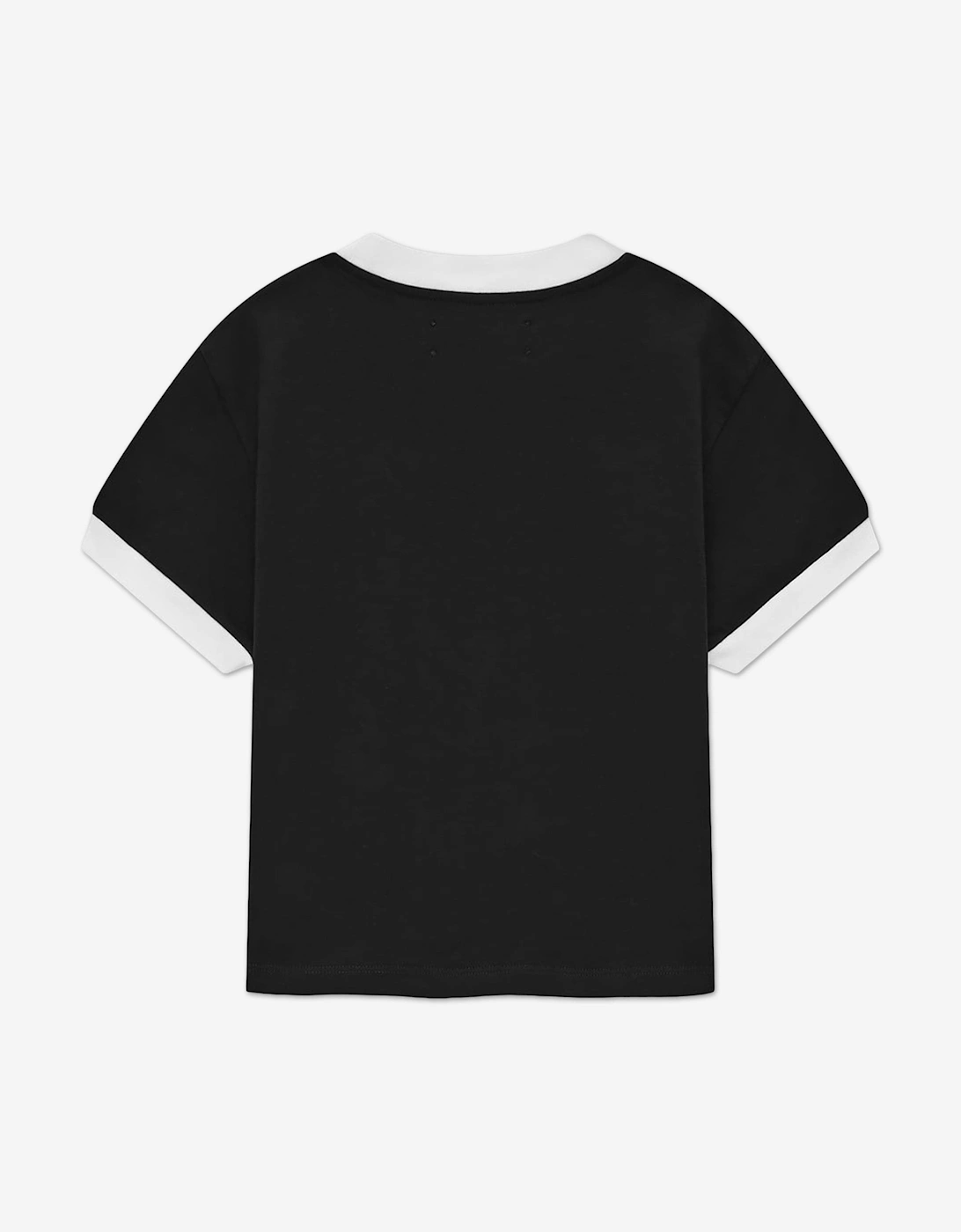 Kids Hollywood Ringer T-Shirt in Black