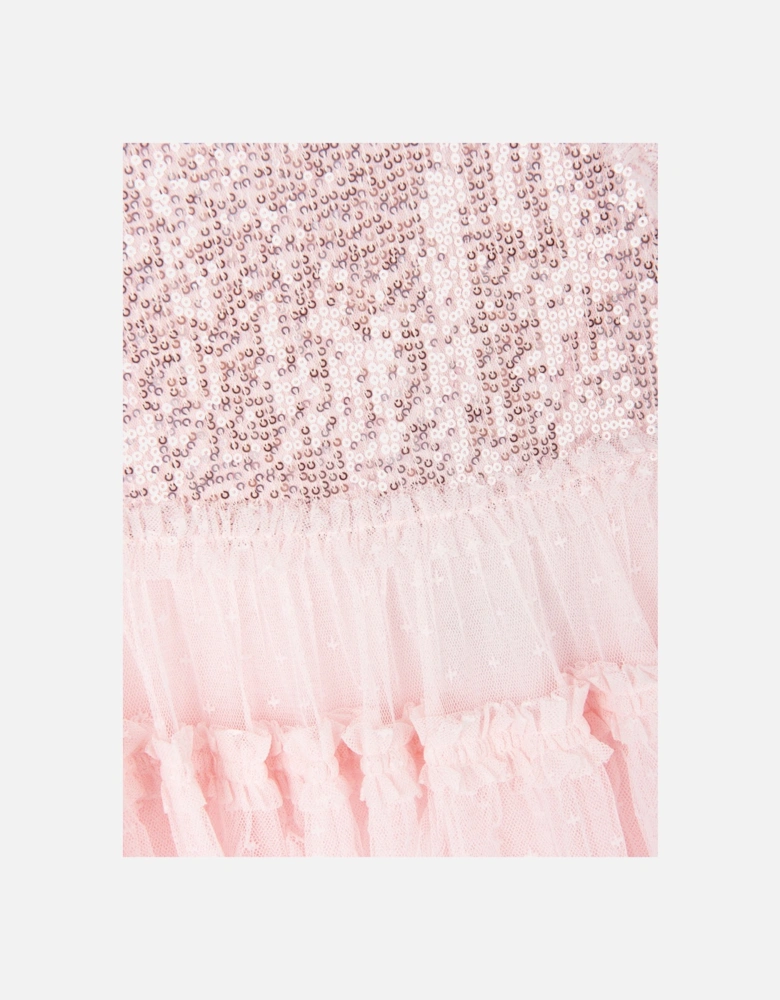 Girls Annalise Dress in Pink