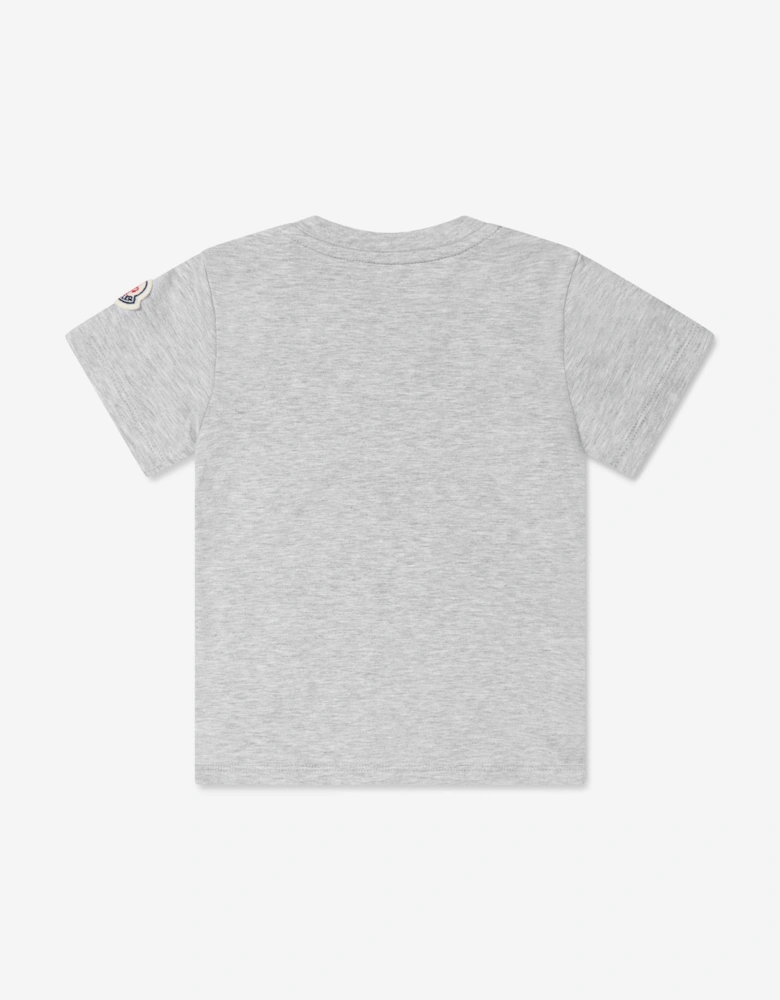 Enfant Baby Girls Logo T-Shirt in Grey