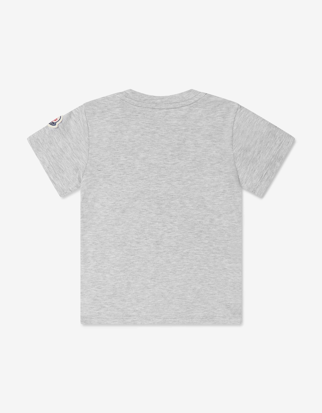 Enfant Baby Girls Logo T-Shirt in Grey