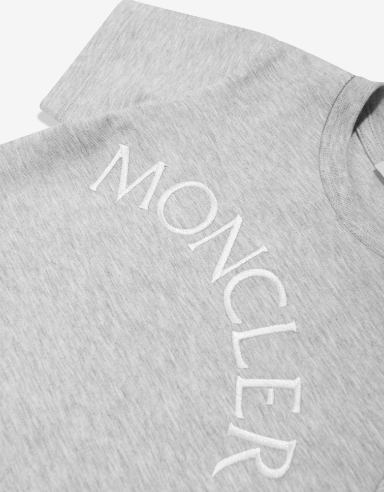Enfant Baby Girls Logo T-Shirt in Grey