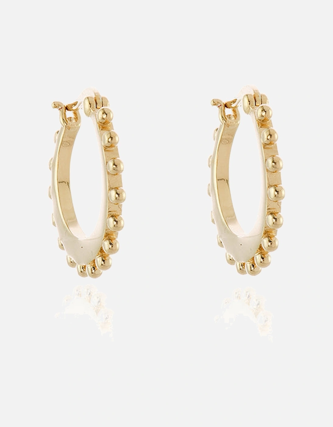 Beba Gold Hoop Earrings, 3 of 2