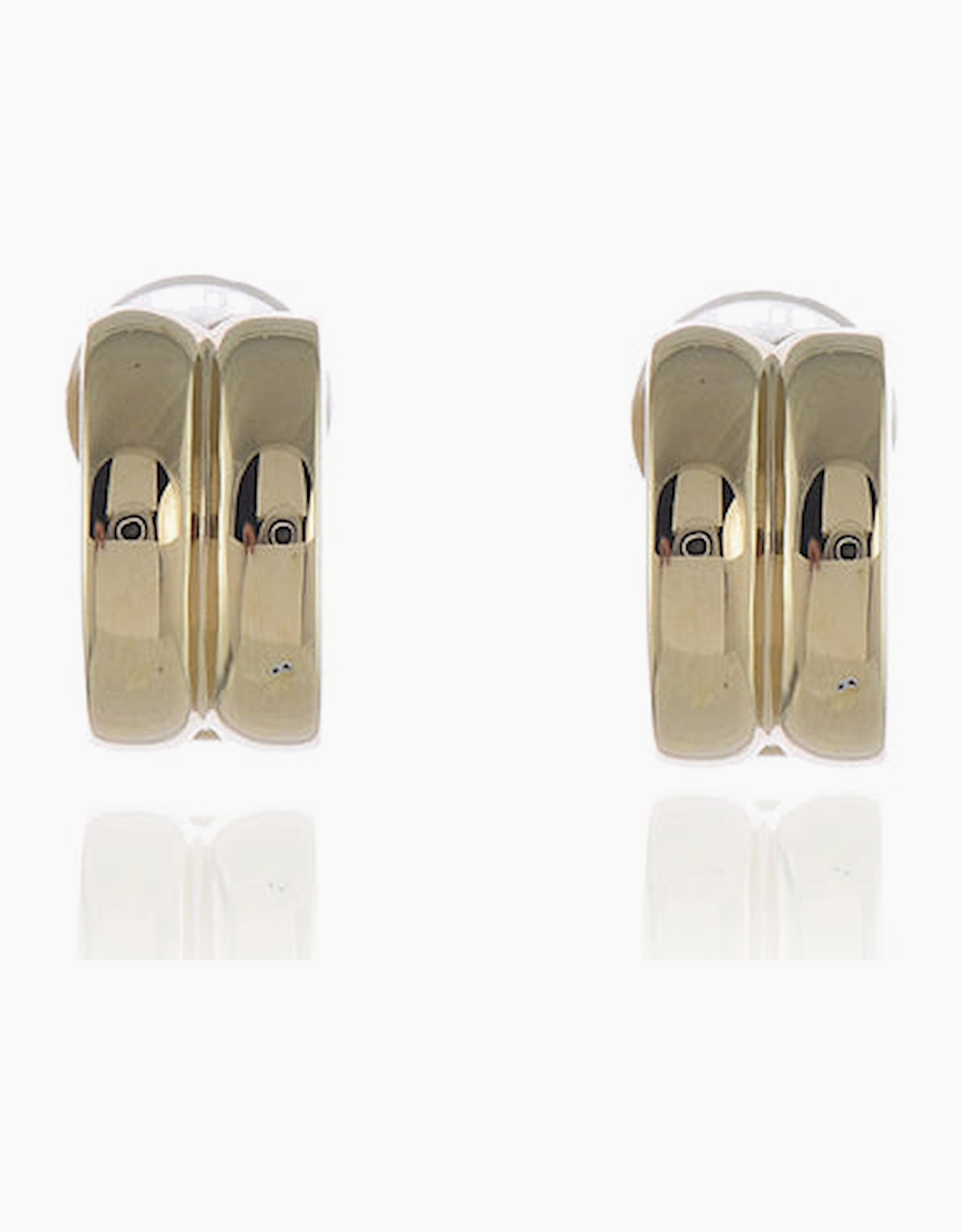 Women's Cachet London Suzy Polished Gold Clip On Earrings