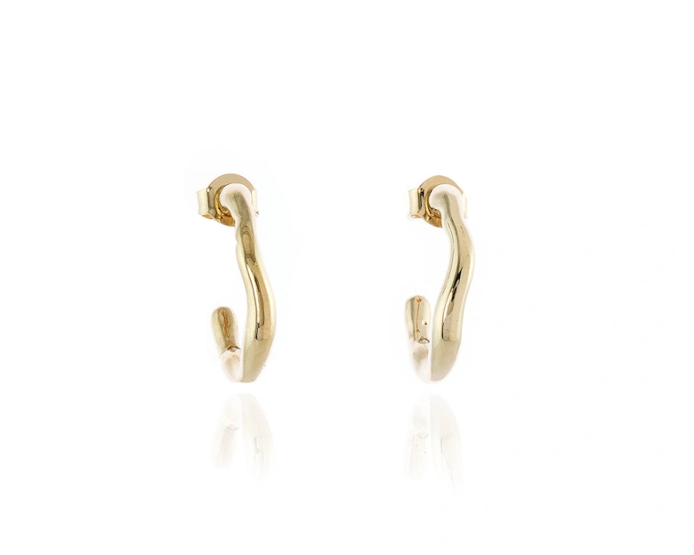 Cachet Fauci Elegant Earrings Plated in 18ct Gold