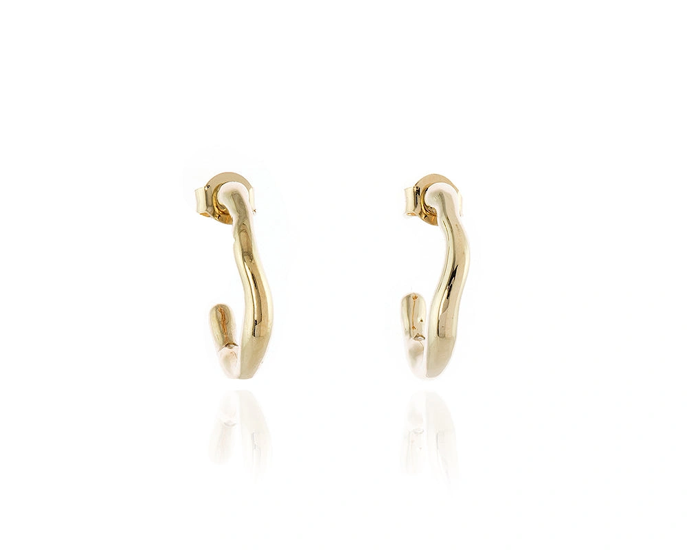 Cachet Fauci Elegant Earrings Plated in 18ct Gold, 4 of 3