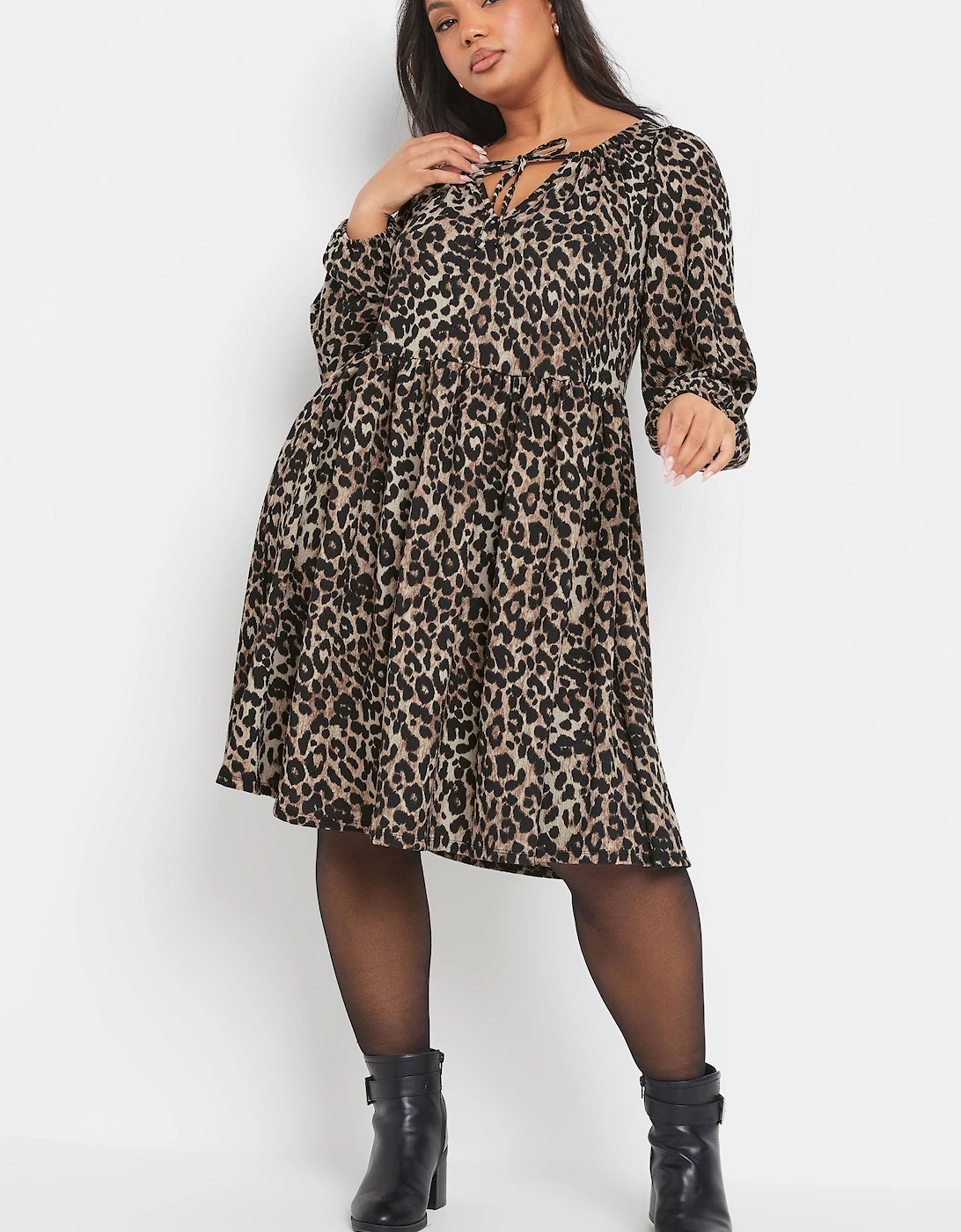 Printed Mini Dress, 2 of 1
