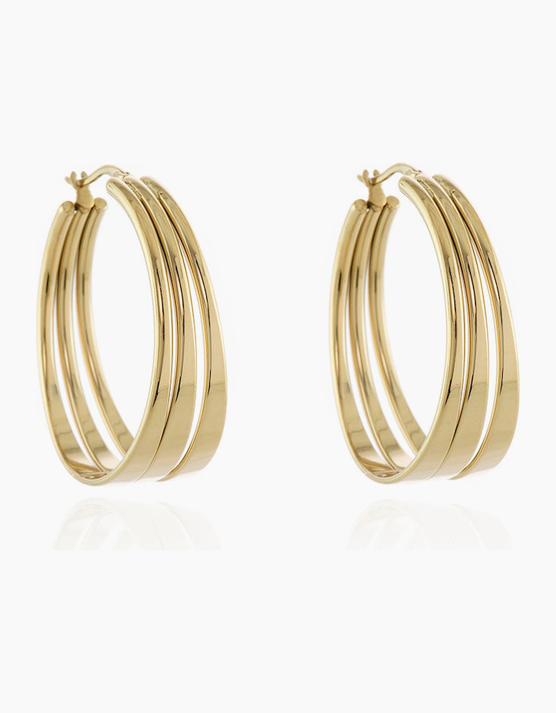 Women's Cachet London Kala Gold Hoop Earrings