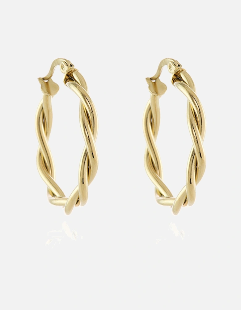 Olena Gold Hoop Earrings