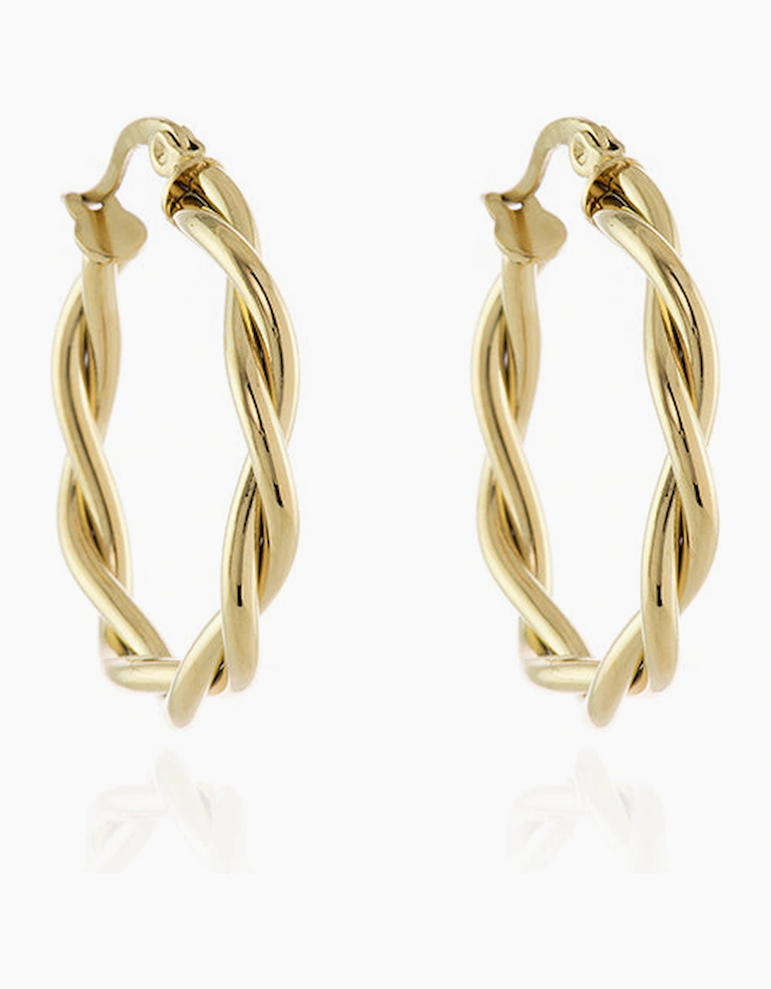 Cachet London Women's Gold Olena Hoop Earrings 3Cm