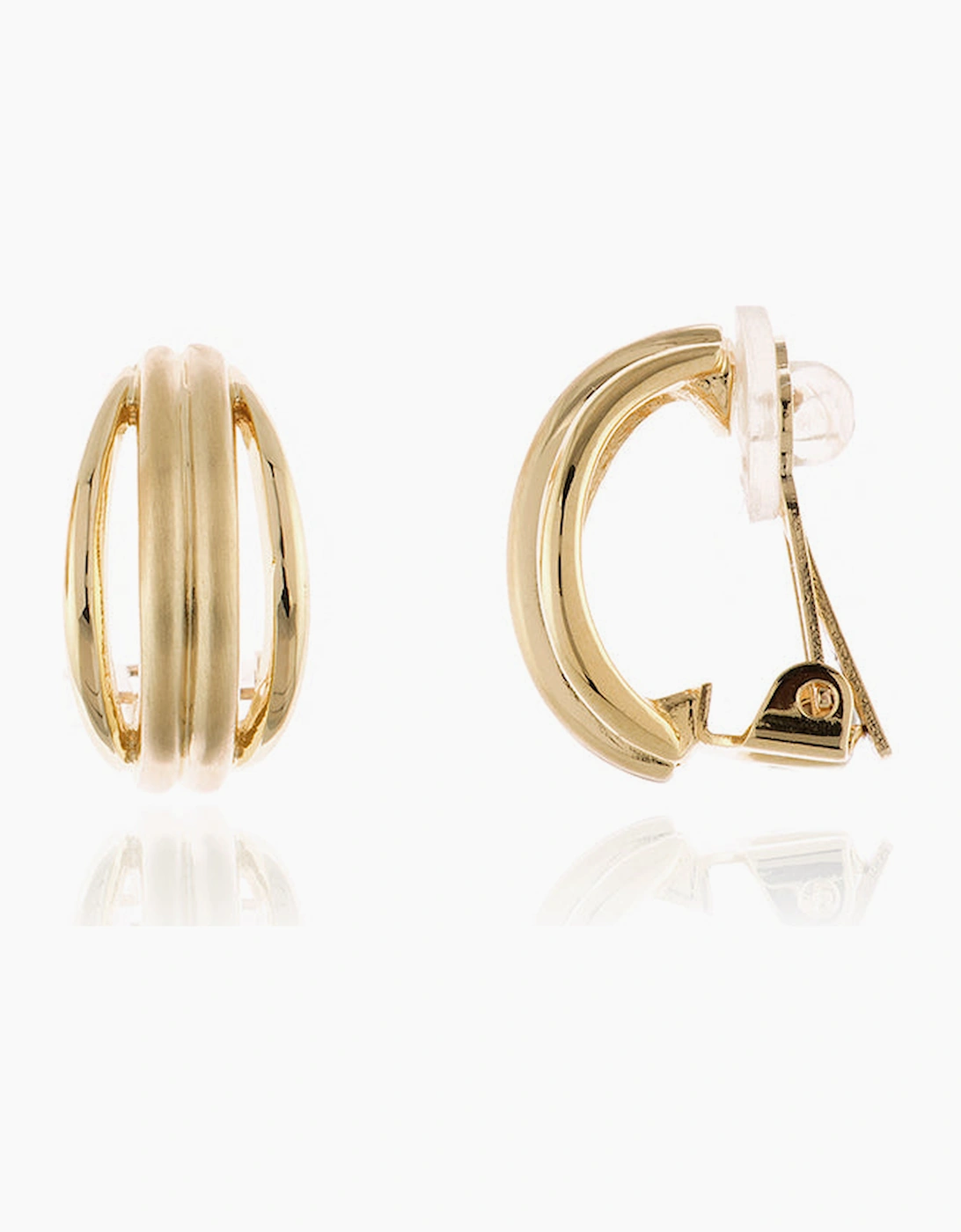 Cachet London Women's Gold Maddy Clip On Earrings