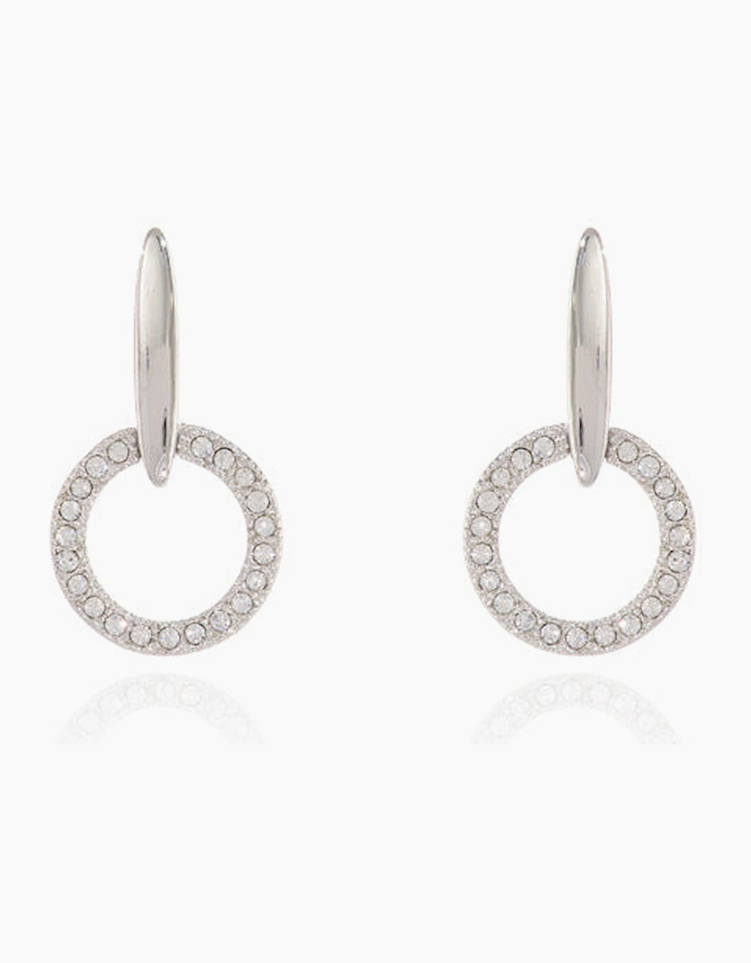 Cachet London Women's Silver/Silver Lara Drop Earrings