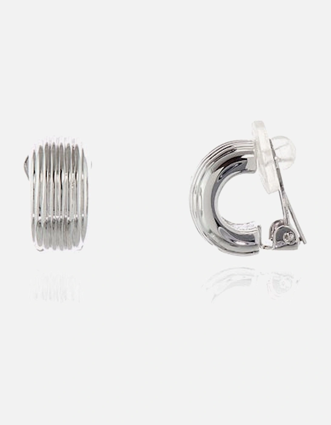 Robbin Silver Clip On Earrings, 4 of 3