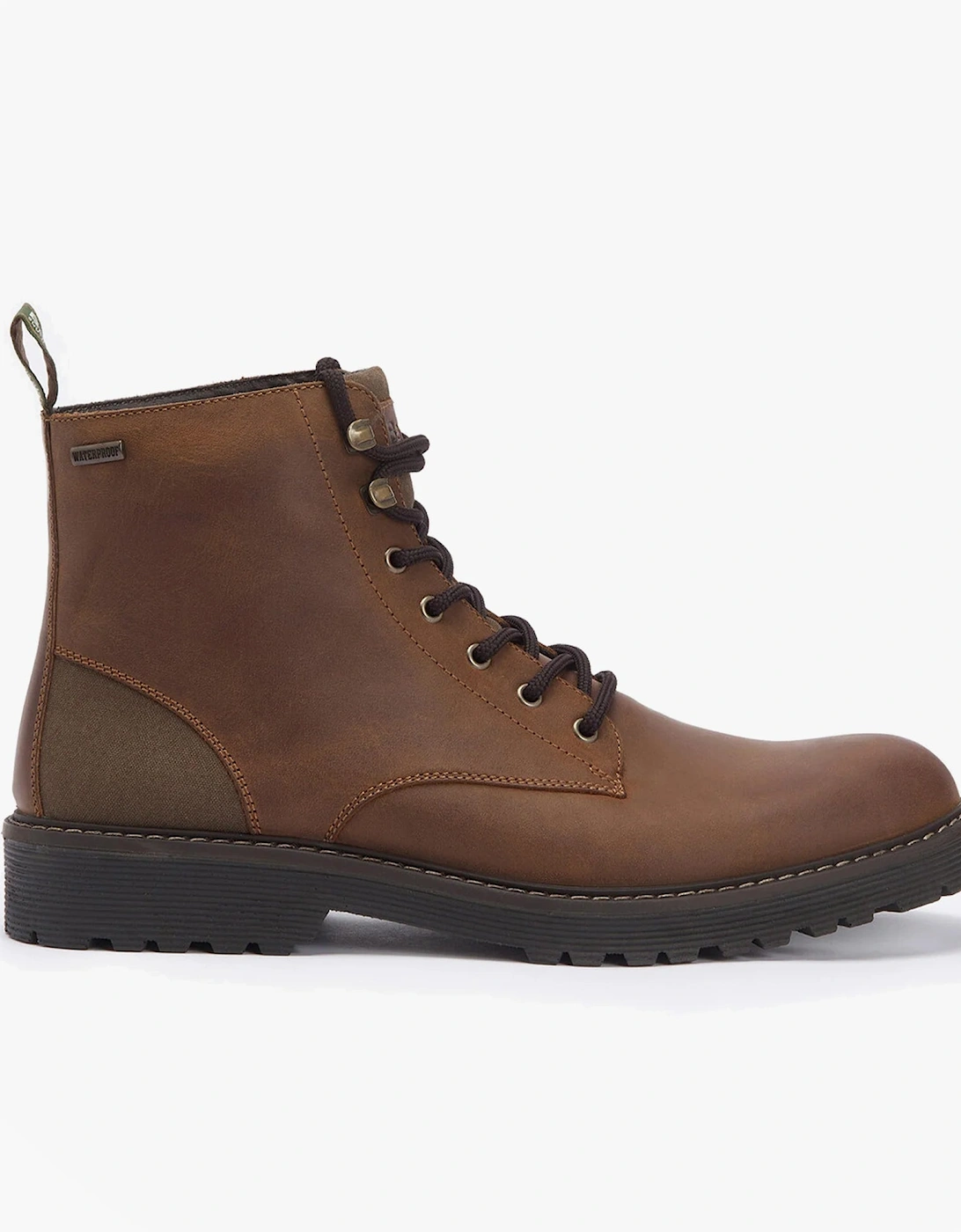 HARVEY Mens Derby Boots Teak, 6 of 5