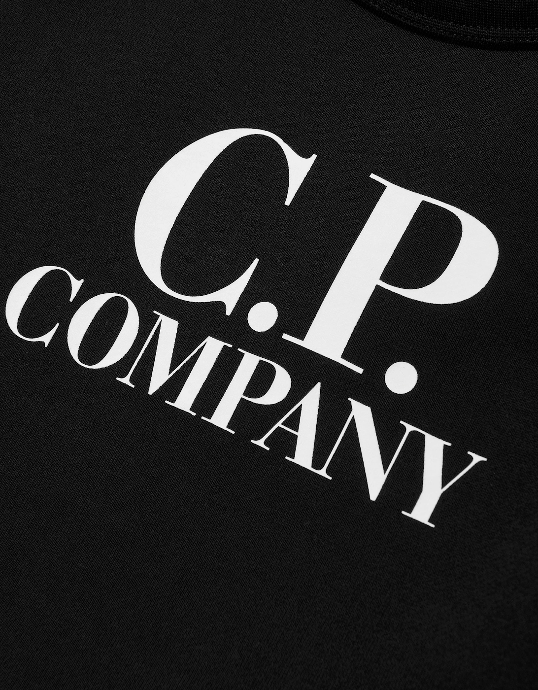 C.P. Company Boys Logo Sweatshirt in Black