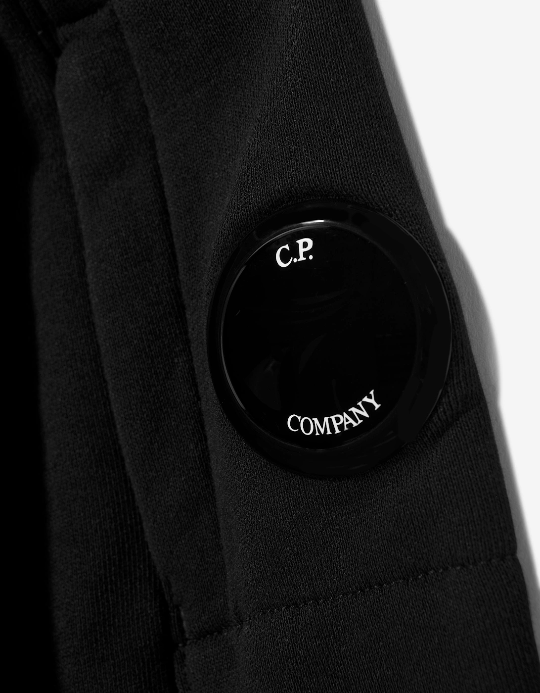 C.P. Company Boys Logo Sweatshirt in Black
