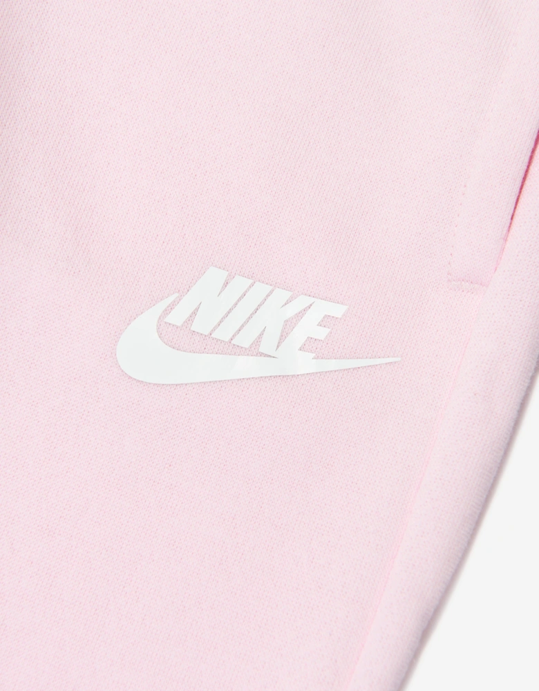 Girls Club Fleece Joggers in Pink