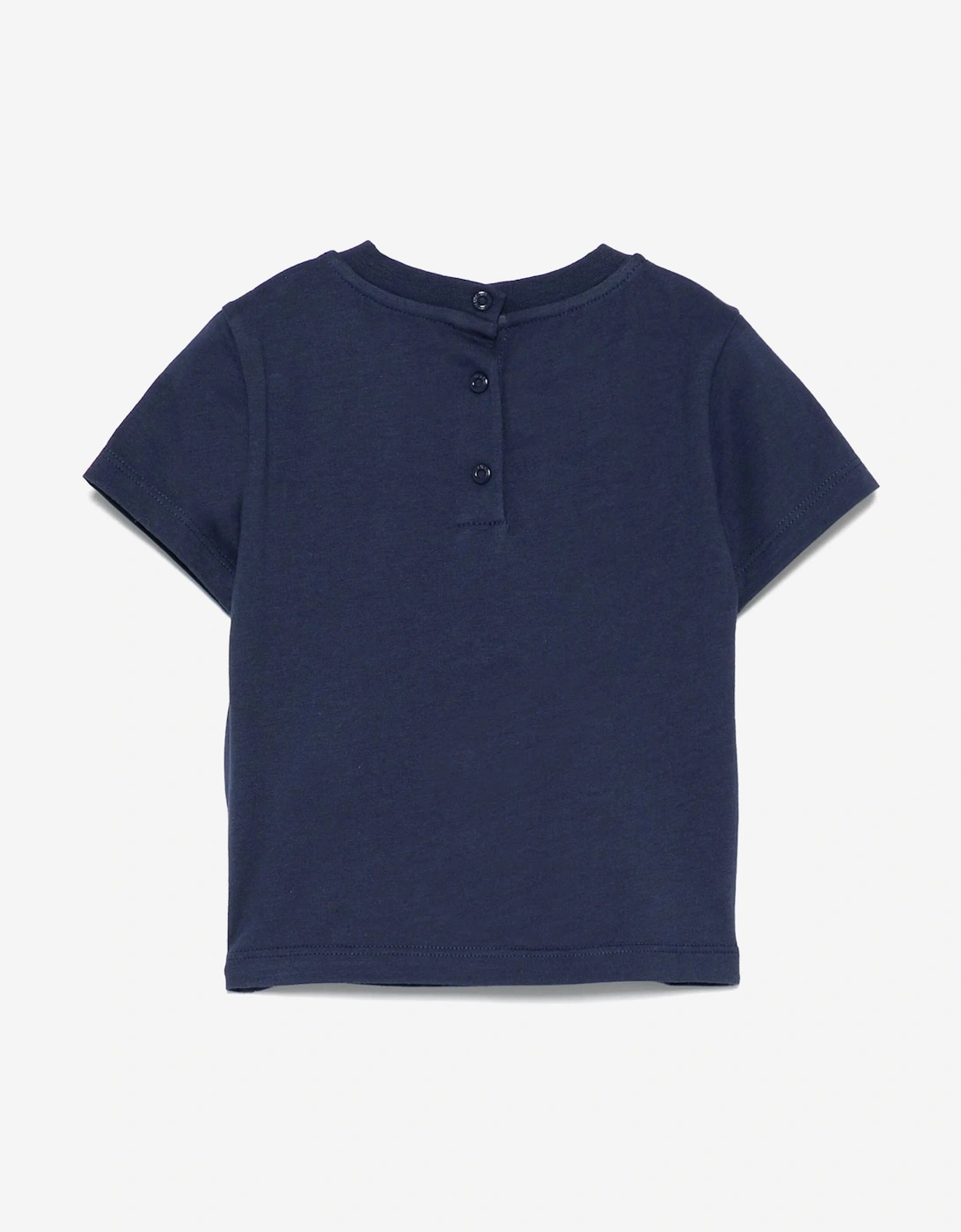 Baby Boys Shield T-Shirt in Navy