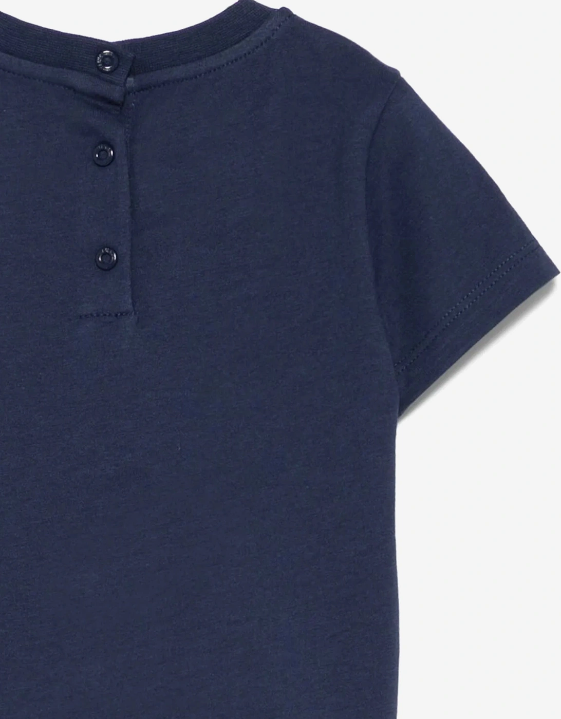 Baby Boys Shield T-Shirt in Navy