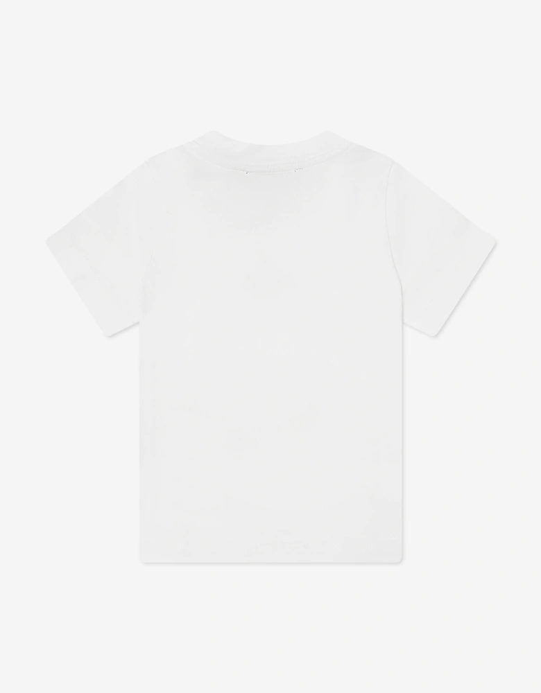 Baby Maple Leaf Logo T-Shirt in White