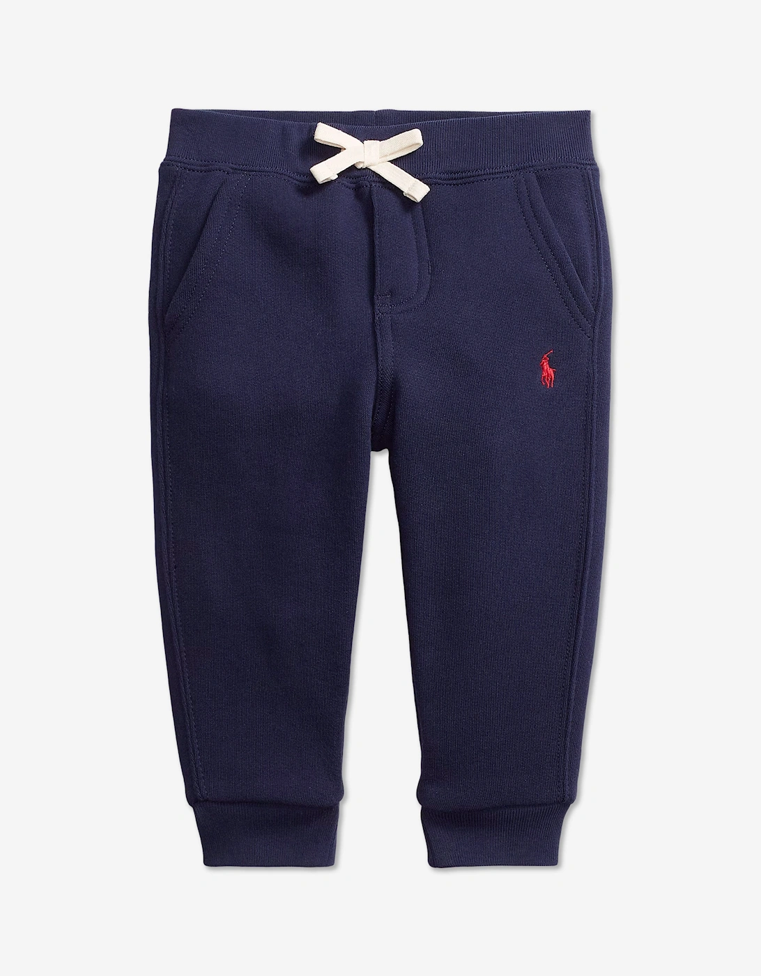 Boys Logo Joggers in Navy, 6 of 5