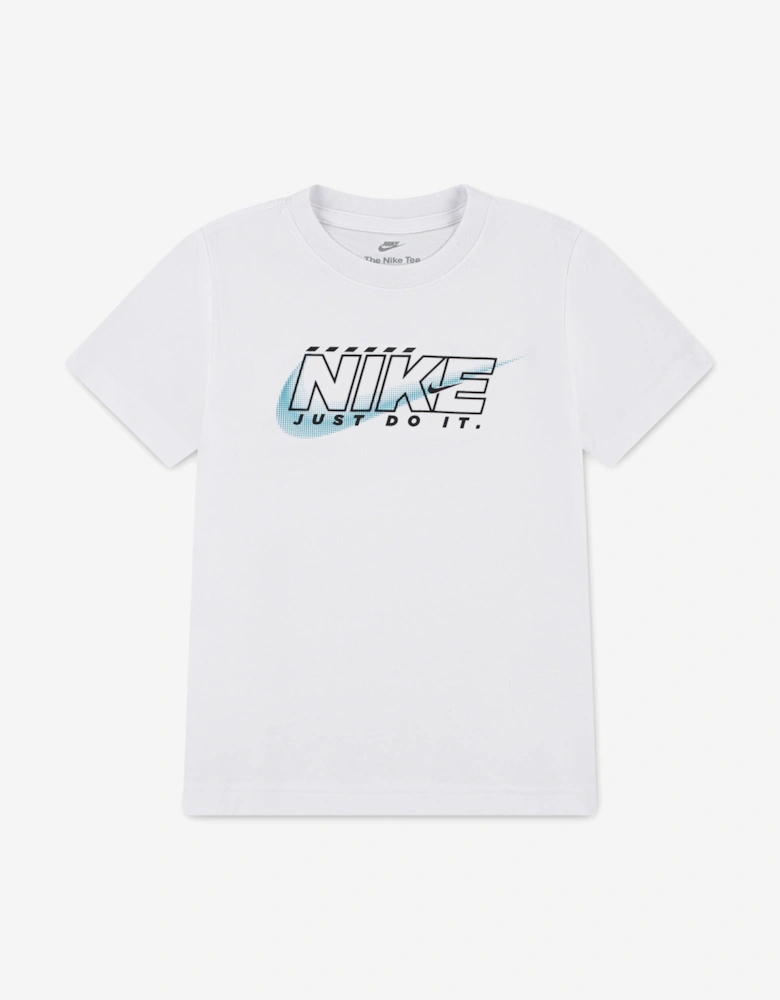 Boys Rush Nation T-Shirt in White