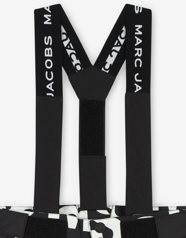 Kids Logo Ski Trousers in Black
