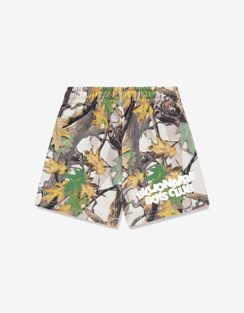 Boys Tree Camo Astro Shorts in Multicolour