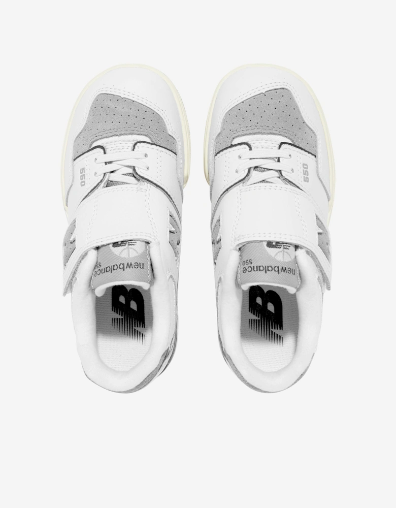Kids 550 Trainers in White
