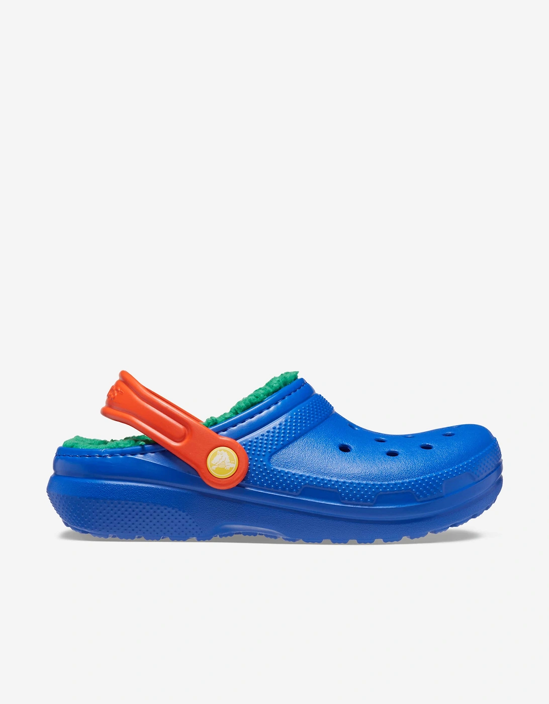 Boys Classic Lined Clog in Blue, 5 of 4