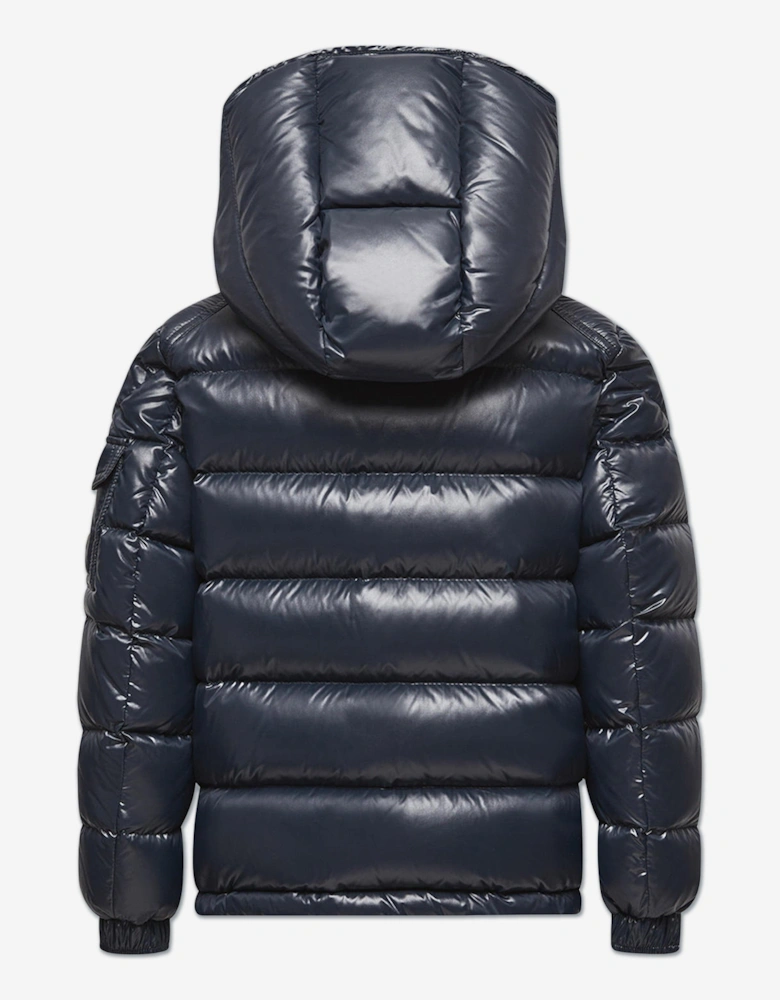 Kids Down Padded Maya Jacket in Navy