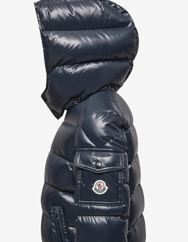 Kids Down Padded Maya Jacket in Navy