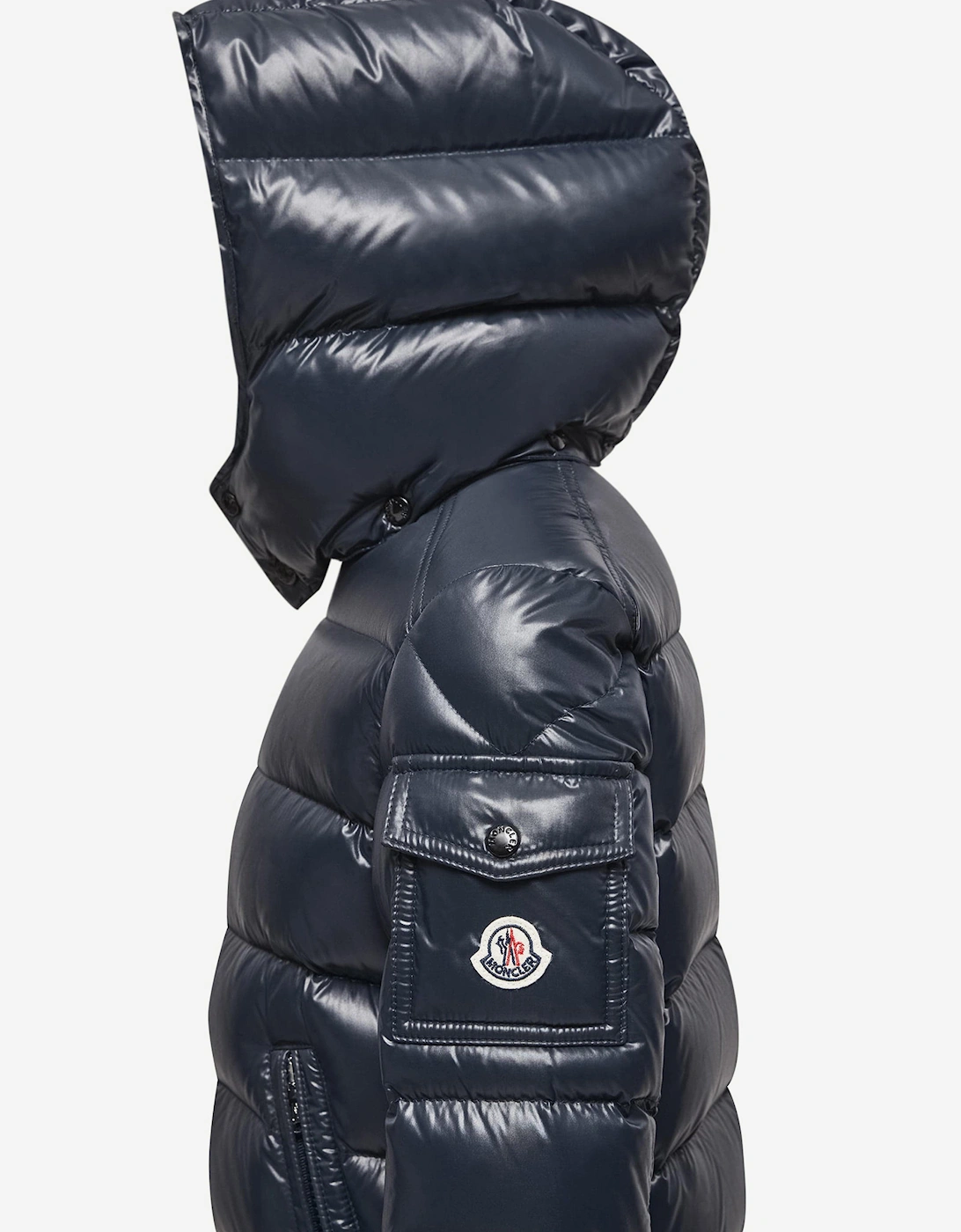Kids Down Padded Maya Jacket in Navy